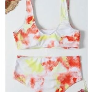 Tie Dye Highwaisted Bikini